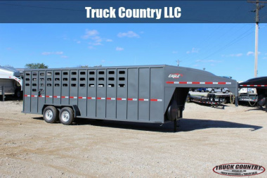 New 2023 Maxxim Industries 6'8'' x 24' Stock / Stock Combo Trailer