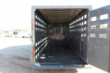 New 2023 Maxxim Industries 6'8'' x 24' Stock / Stock Combo Trailer