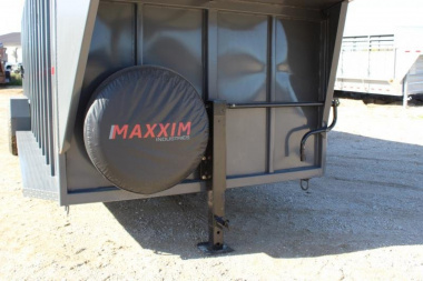 New 2023 Maxxim Industries 6'8'' x 24' Stock / Stock Combo Trailer