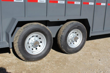 New 2023 Maxxim Industries 6'8'' x 24' Stock / Stock Combo Trailer