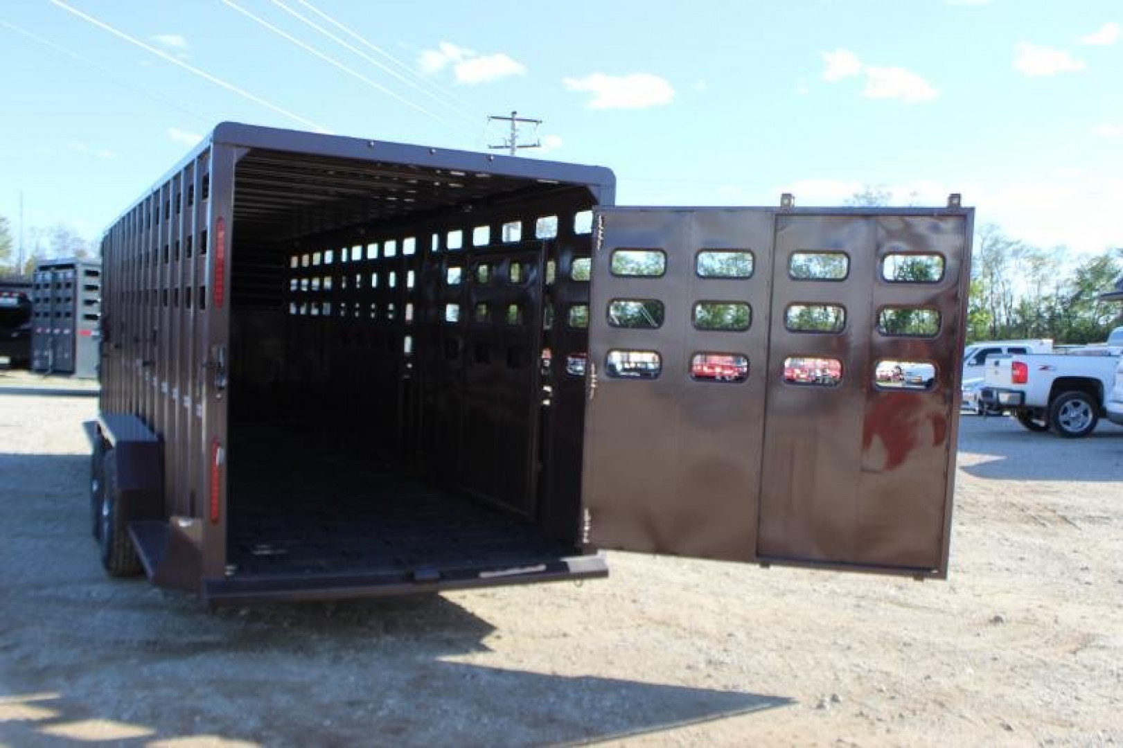 New 2024 Maxxim Industries 6'8'' x 24' Stock / Stock Combo Trailer