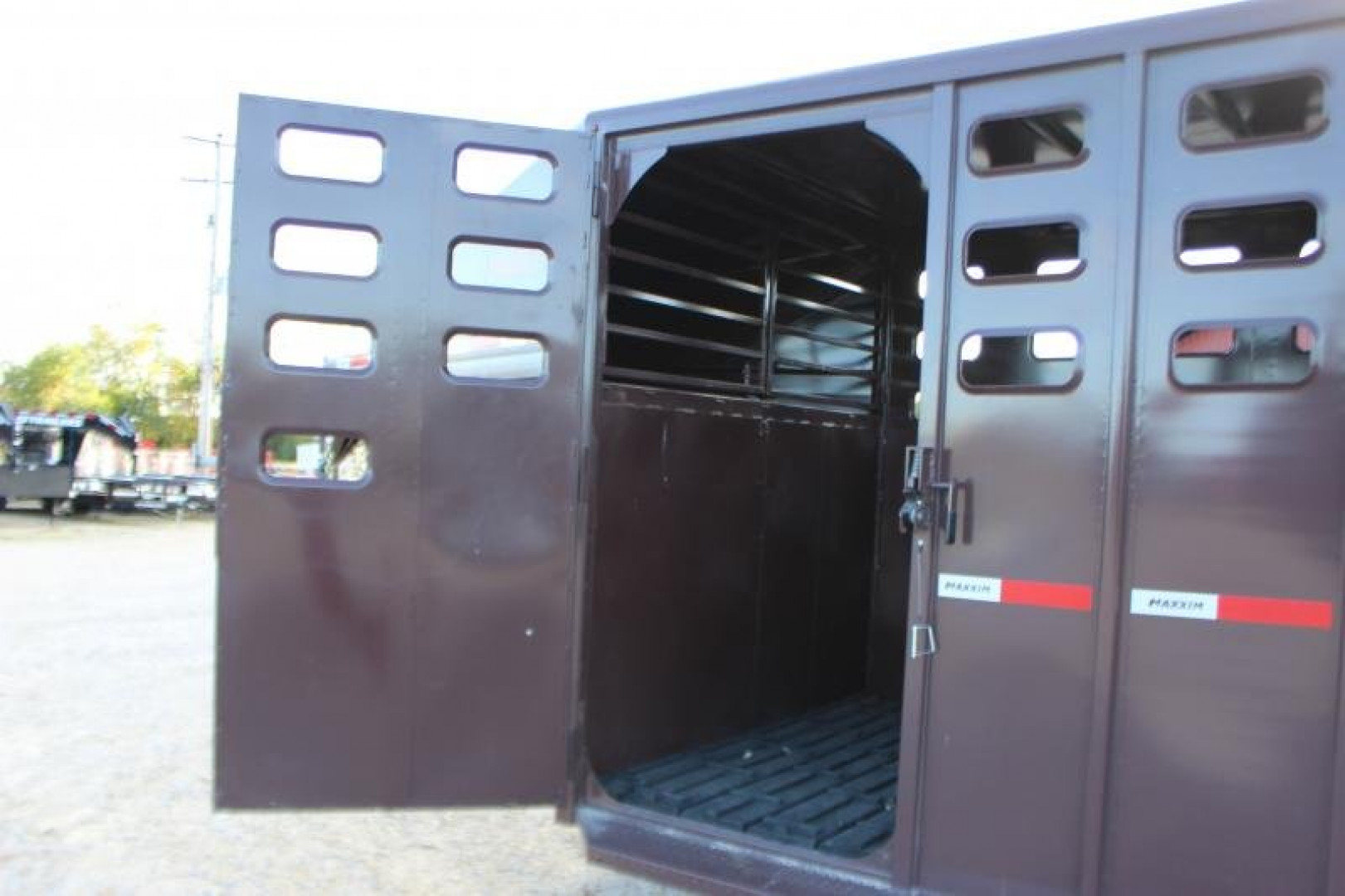 New 2024 Maxxim Industries 6'8'' x 24' Stock / Stock Combo Trailer