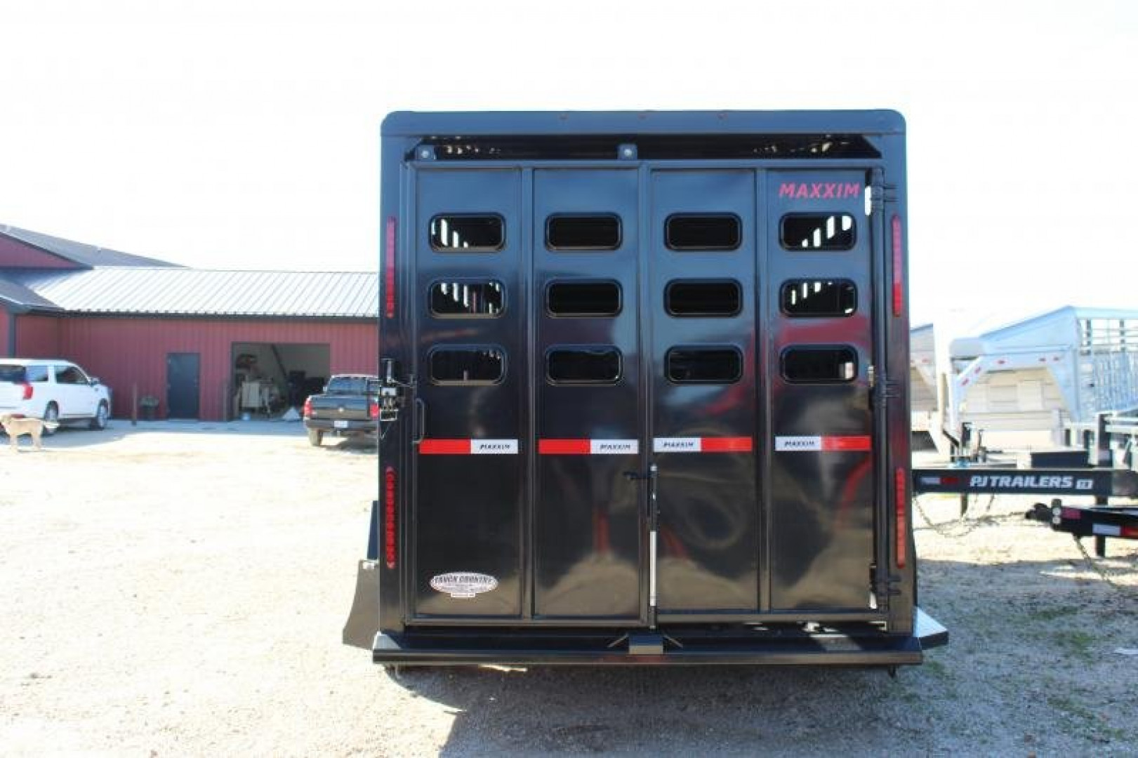 New 2024 Maxxim Industries 6'8'' x 20' Stock / Stock Combo Trailer