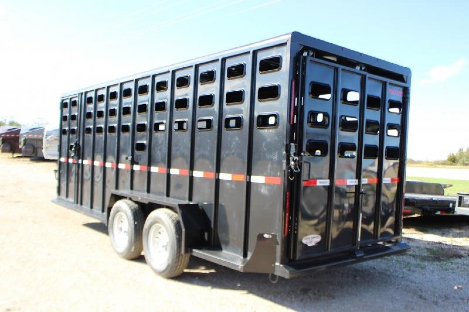 New 2024 Maxxim Industries 6'8'' x 20' Stock / Stock Combo Trailer