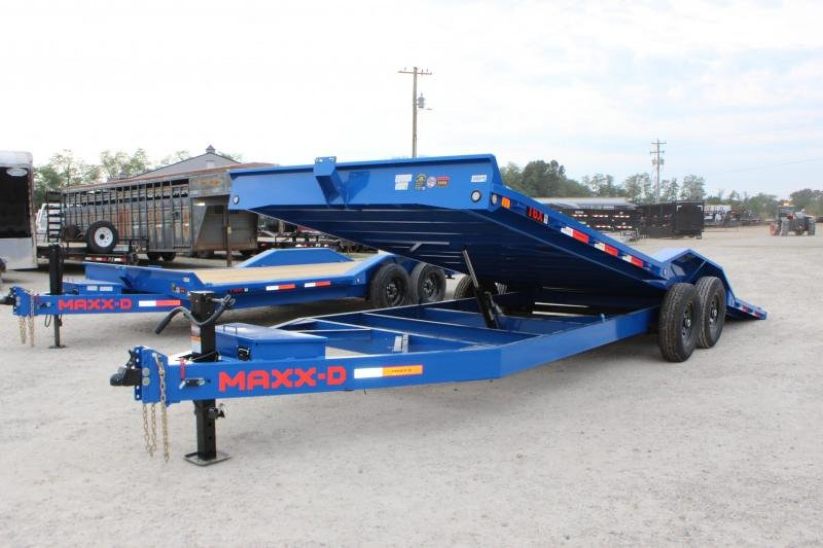New 2024 MAXXD T6X10224- 24' X 102" Equipment Trailer
