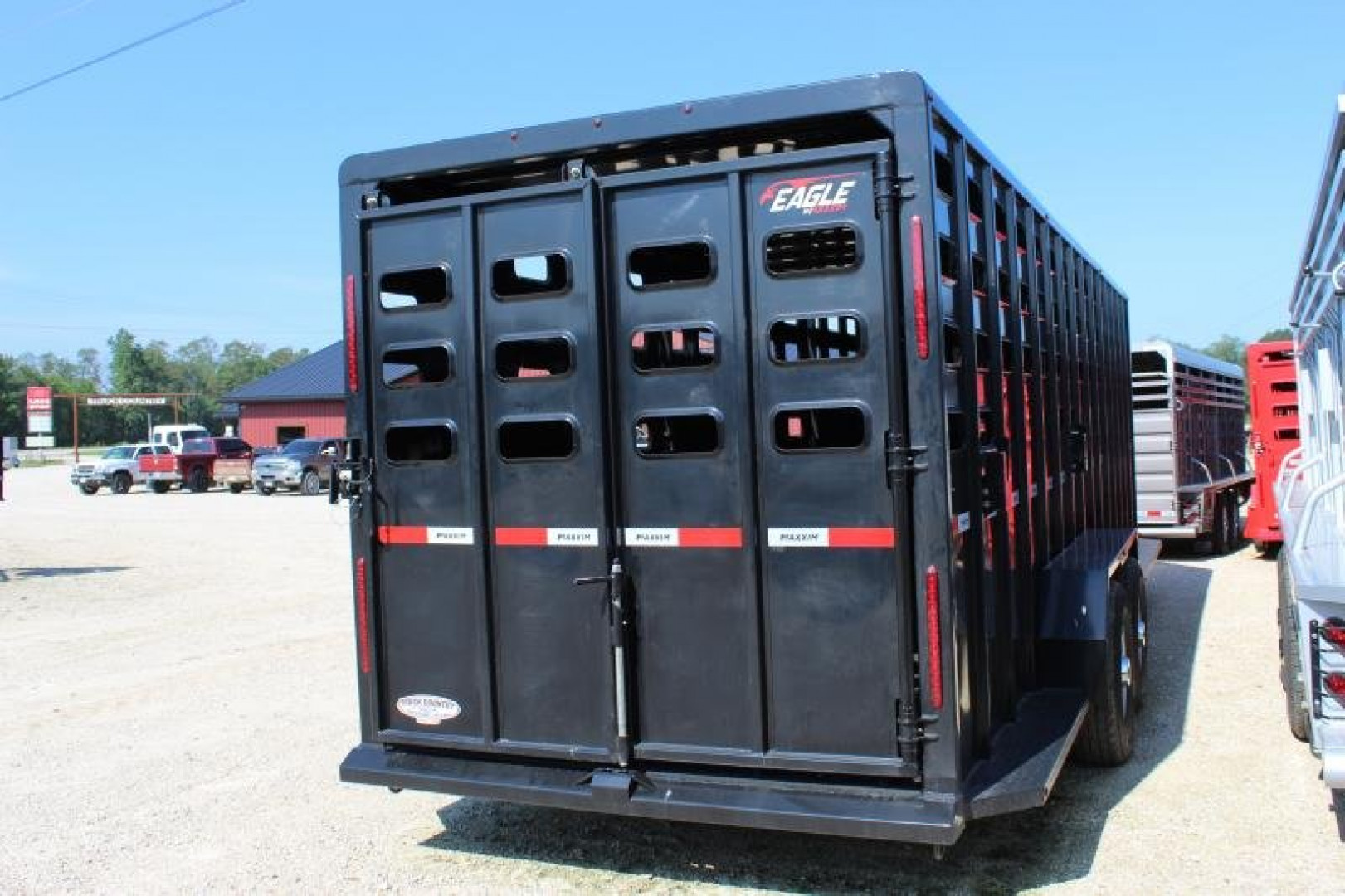 New 2023 Maxxim Industries 6'8'' x 24' Stock / Stock Combo Trailer