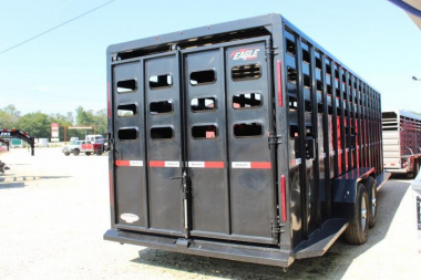 New 2023 Maxxim Industries 6'8'' x 24' Stock / Stock Combo Trailer