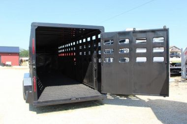New 2023 Maxxim Industries 6'8'' x 24' Stock / Stock Combo Trailer