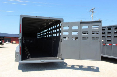 New 2024 Maxxim Industries 6'8'' x 32' Stock / Stock Combo Trailer