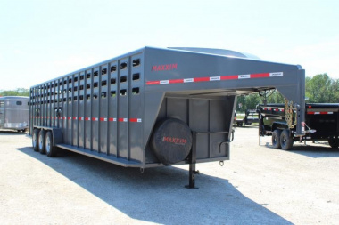 New 2024 Maxxim Industries 6'8'' x 32' Stock / Stock Combo Trailer