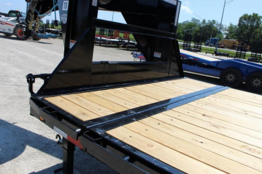 New 2024 PJ Trailers 102" x 24' Gooseneck Deckover Tilt (T8) Deckover Trailer