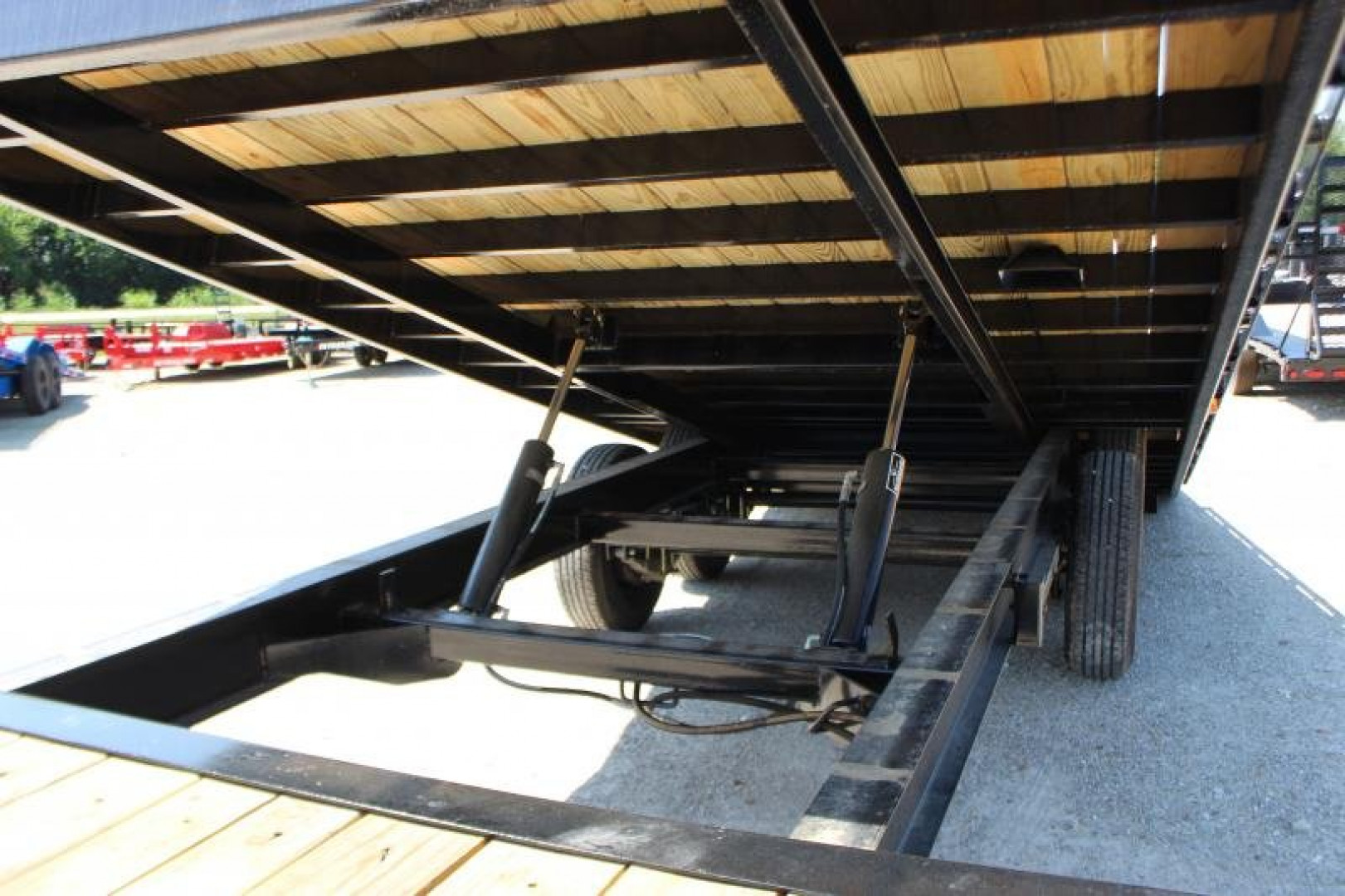 New 2024 PJ Trailers 102" x 24' Deckover Tilt (T8) Deckover Trailer