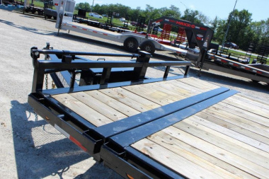 New 2024 PJ Trailers 102" x 24' Deckover Tilt (T8) Deckover Trailer