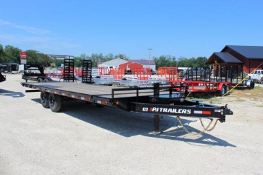 New 2024 PJ Trailers 102" x 24' Deckover Tilt (T8) Deckover Trailer