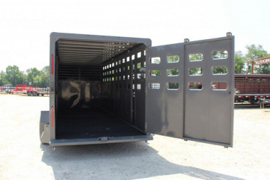 New 2023 Maxxim Industries 6'8'' x 20' Stock / Stock Combo Trailer