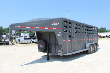 New 2023 Maxxim Industries 6'8'' x 20' Stock / Stock Combo Trailer