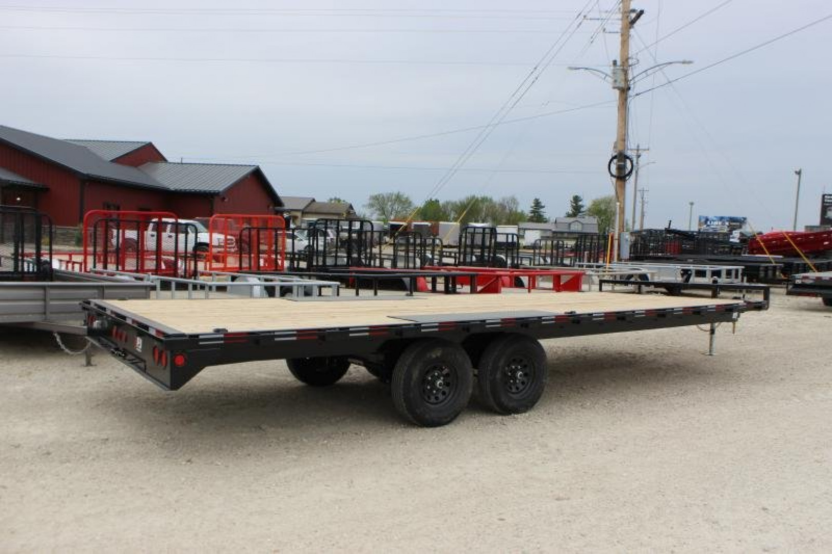 New 2023 PJ Trailers 101" x 22' L6 Deckover Trailer
