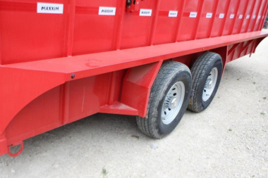 New 2023 Maxxim Industries 6.8x20 gooseneck  Stock / Stock Combo Trailer