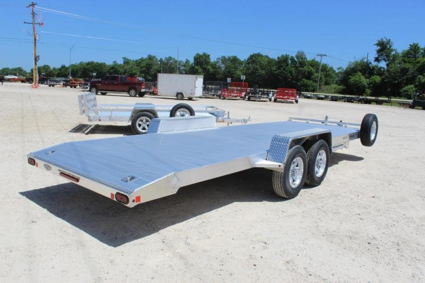 New 2022 Bear Track 81"x20' aluminum Car / Racing Trailer