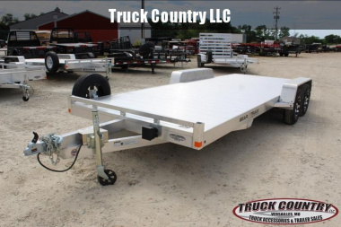 New 2022 Bear Track 81 x18' Aluminum Car / Racing Trailer