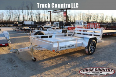 New 2023 Bear Track Products 76 x 10 Aluminum  Utility Trailer