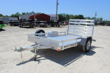 New 2022 Bear Track 76 x10' aluminum Utility Trailer