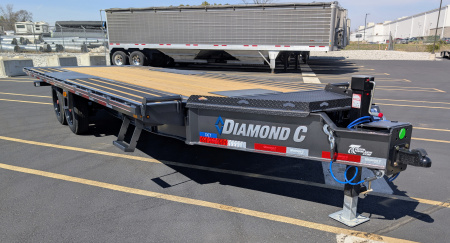 New DET 208-22' Deckover 18K (GVWR) Tilt Equipment Trailer