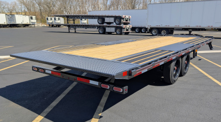 New DET 208-22' Deckover 18K (GVWR) Tilt Equipment Trailer