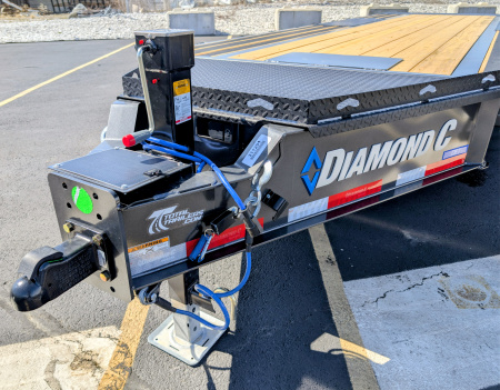 New DET 208-22' Deckover 18K (GVWR) Tilt Equipment Trailer
