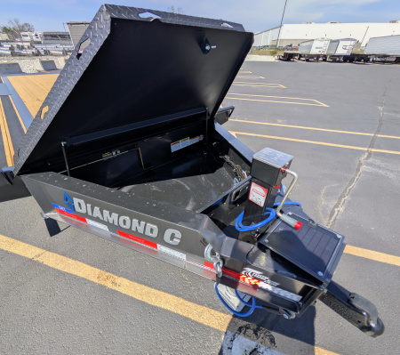 New DET 208-22' Deckover 18K (GVWR) Tilt Equipment Trailer