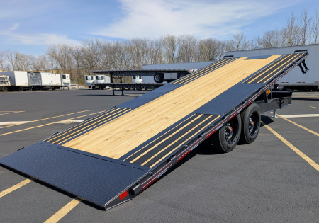 New DET 208-22' Deckover 18K (GVWR) Tilt Equipment Trailer