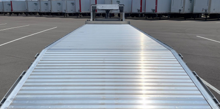 New TIMPTE 1626 Heavy Duty Aluminum Gooseneck Deck Over Equipment Trailer 26'x102" 16K GVWR, Spare