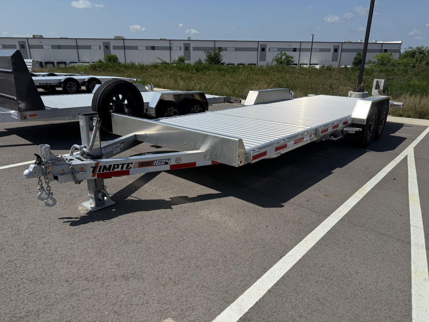 New Timpte 1624 Aluminum Tilt 16,000lb (GVWR) Equipment Trailer