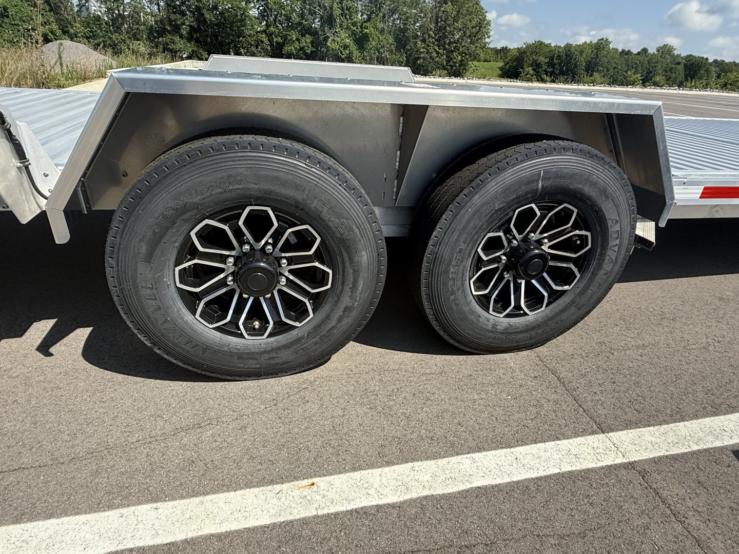 New Timpte 1624 Aluminum Tilt 16,000lb (GVWR) Equipment Trailer