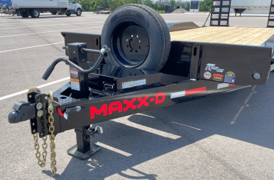 New MAXX- D H8x 102"x 22' Buggy Hauler / Equipment Trailer 17500 (GVWR)-Drive Over Fenders, Spare