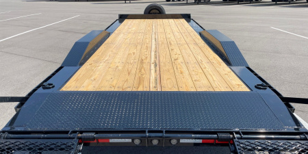 New MAXX- D H8x 102"x 22' Buggy Hauler / Equipment Trailer 17500 (GVWR)-Drive Over Fenders, Spare