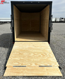 New 2025 QUALITY CARGO 7x16 V-Nose Cargo Trailer 84" tall Cargo / Enclosed Trailer