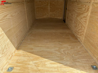 New 2025 QUALITY CARGO 7x16 V-Nose Cargo Trailer 84" tall Cargo / Enclosed Trailer