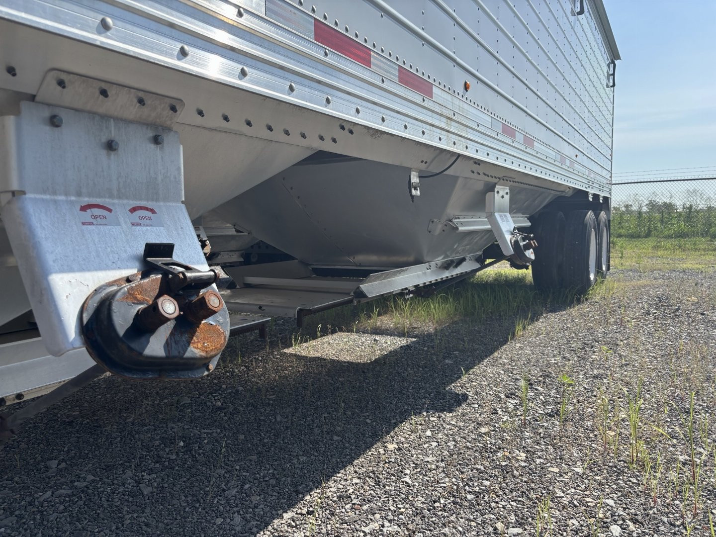 Used 2023 TIMPTE 42x96x78 Hi Flow Tubs Hopper Trailer - Electric Tarp