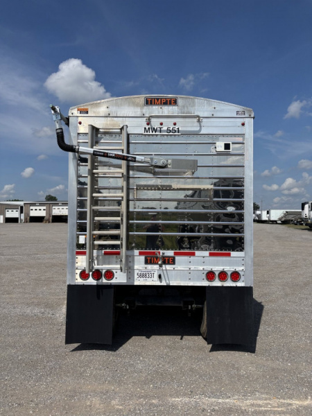Used 2023 TIMPTE 42x96x78 Hi Flow Tubs Hopper Trailer - Electric Tarp