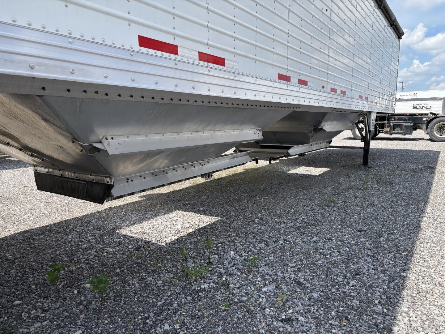 Used 2021 TIMPTE 42x96x78 Hi Flow Tubes Hopper Trailer