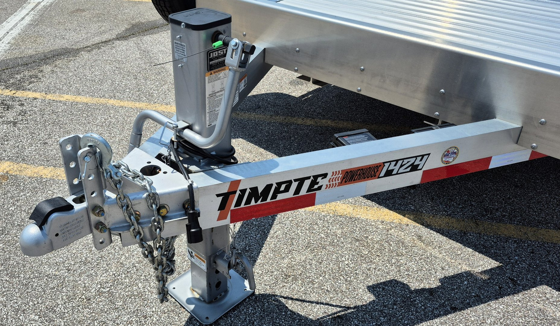 New Timpte 1424 Aluminum Tilt 14,000lb (GVWR) Equipment Trailer