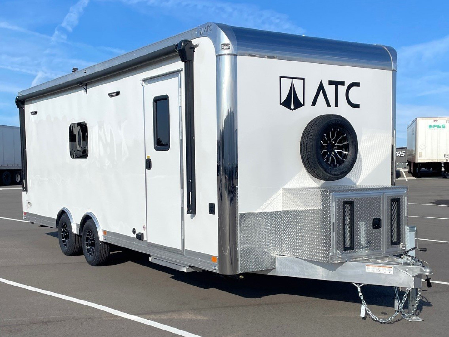 New 24' Mobile Office / Command Center Trailer w/ Bathroom
