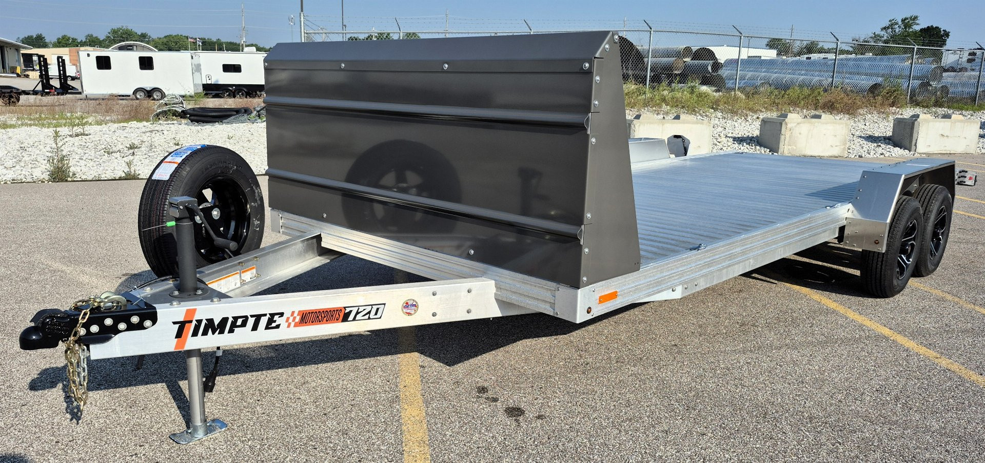 New CLEARANCE! TIMPTE 720 All Aluminum 7000lb (GVWR) Car Hauler