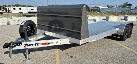 New CLEARANCE! TIMPTE 720 All Aluminum 7000lb (GVWR) Car Hauler