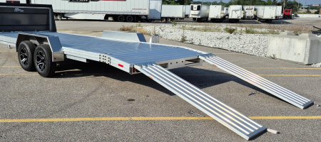 New CLEARANCE! TIMPTE 720 All Aluminum 7000lb (GVWR) Car Hauler