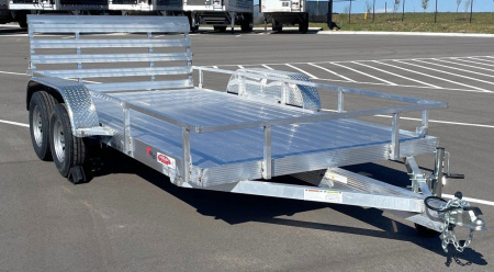New Cherokee 14'x81" Tandem Axle Aluminum Utility Trailer 7000 GVWR