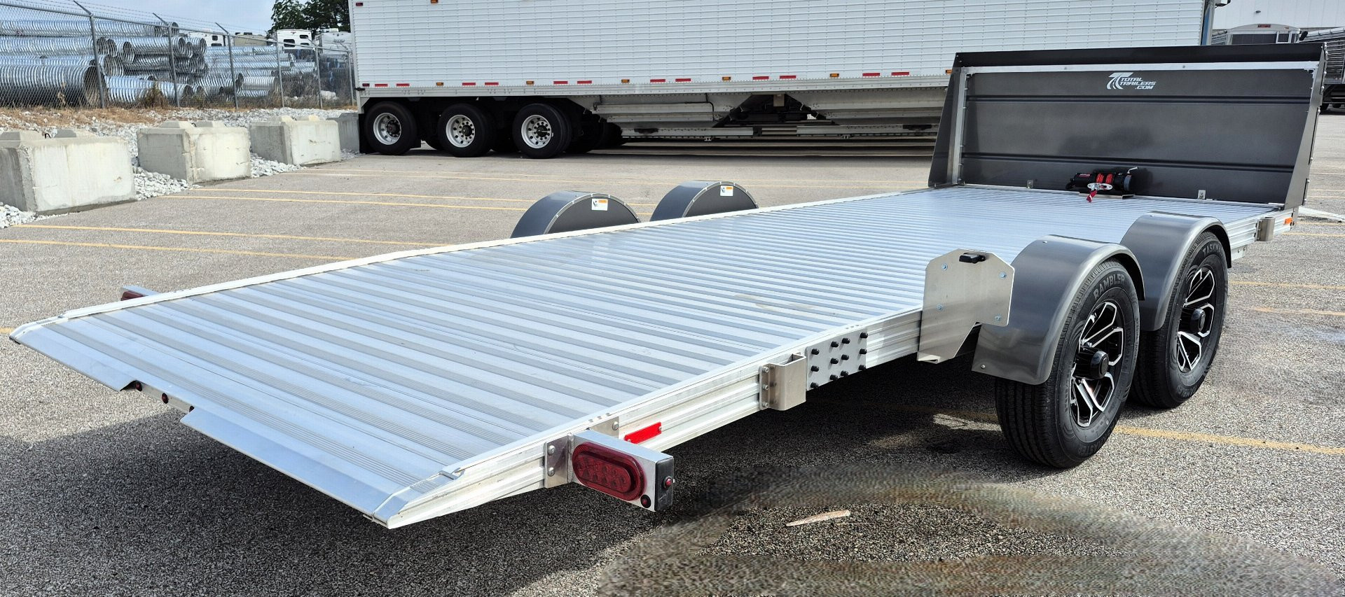 New Timpte EZ-1020 Aluminum Drop Deck 10K (GVWR) Car Hauler