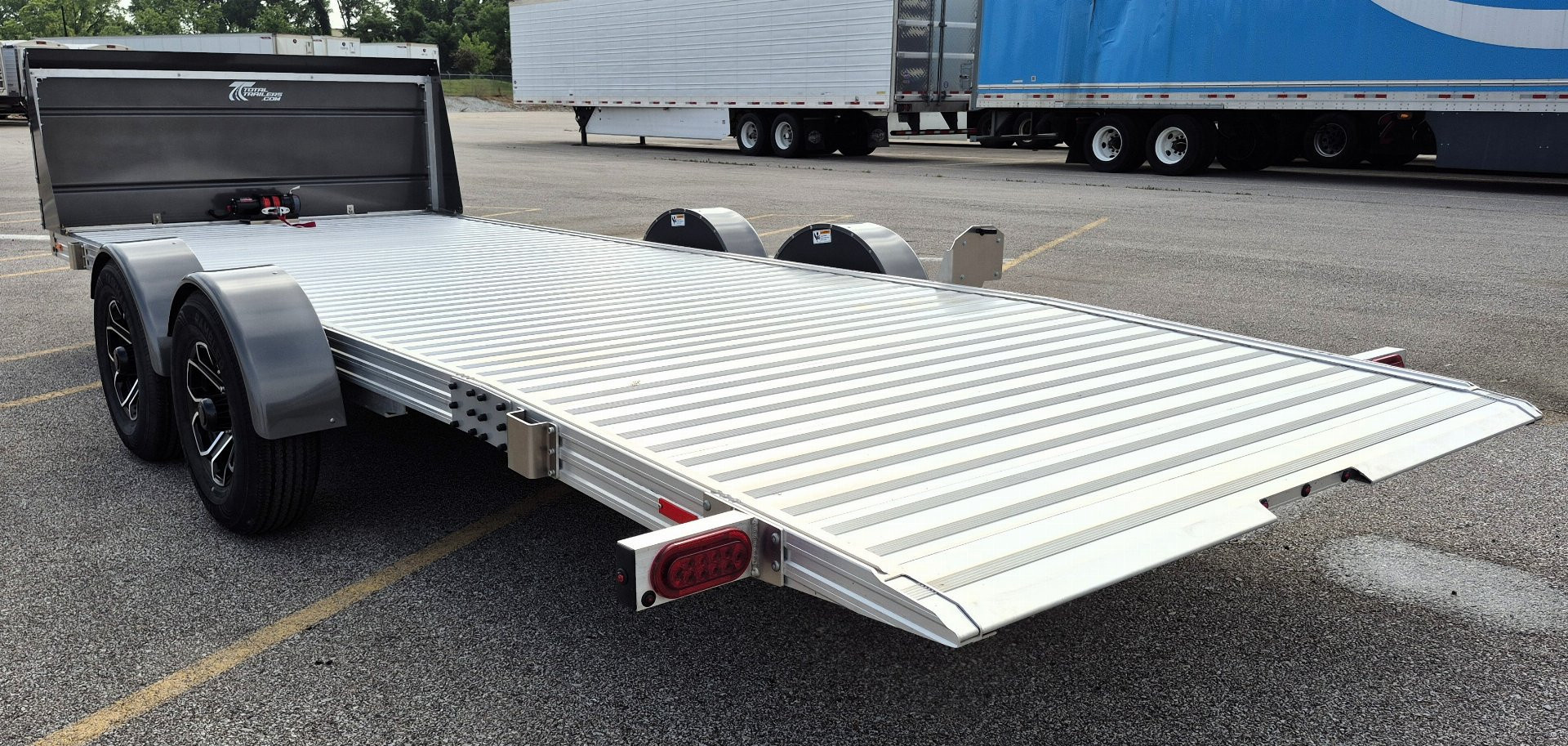 New Timpte EZ-1020 Aluminum Drop Deck 10K (GVWR) Car Hauler