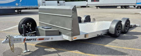 New TIMPTE EZ1020 All Aluminum Deck Lowering 10,000lb (GVWR) Car Hauler